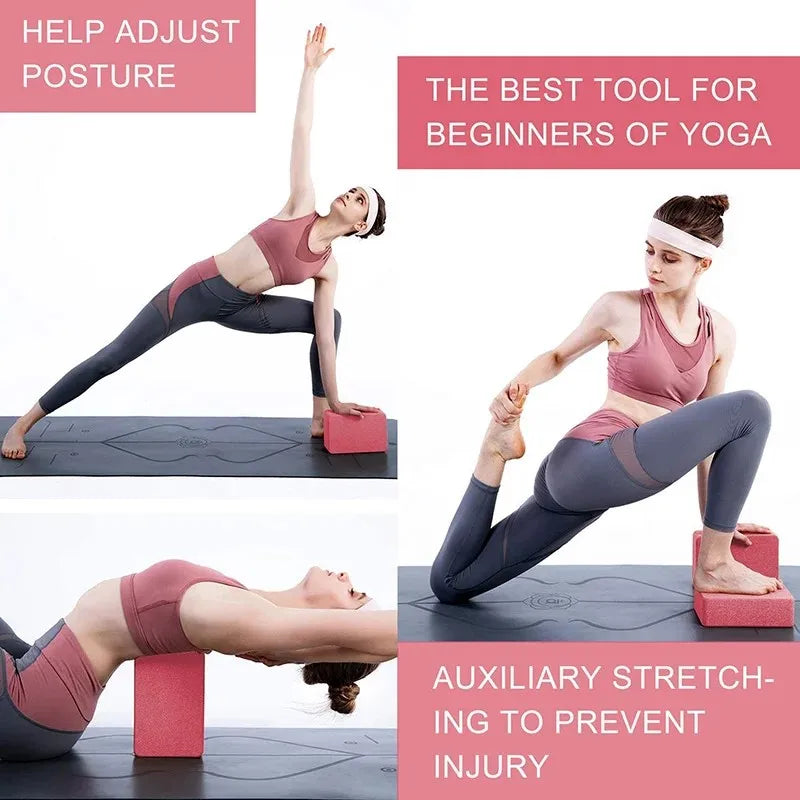 High Density Yoga Foam Block Non-Slip Fitness Brick