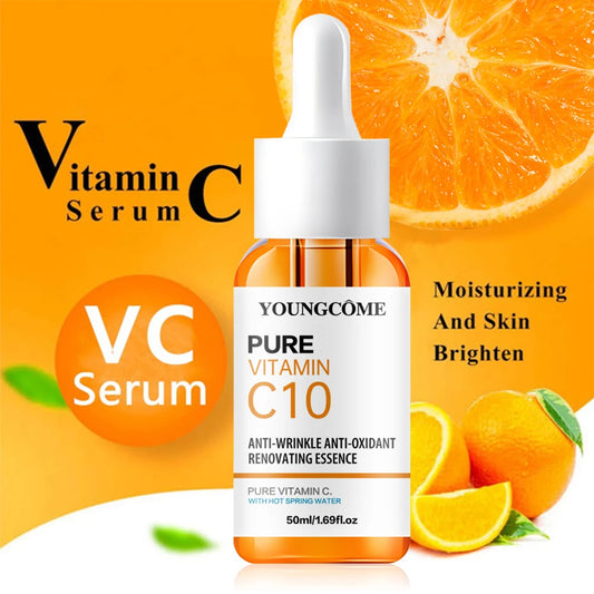 Vitamin C Face Serum with Hyaluronic Acid for Glow Skin