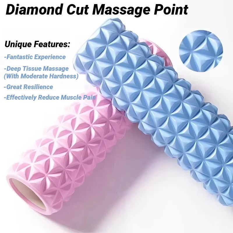 3D EVA Foam Massage Roller for Deep Muscle Recovery