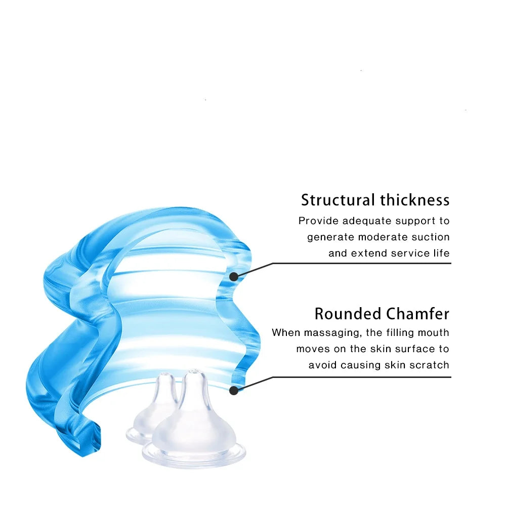 Silicone Vacuum Cupping Massage Cup Set