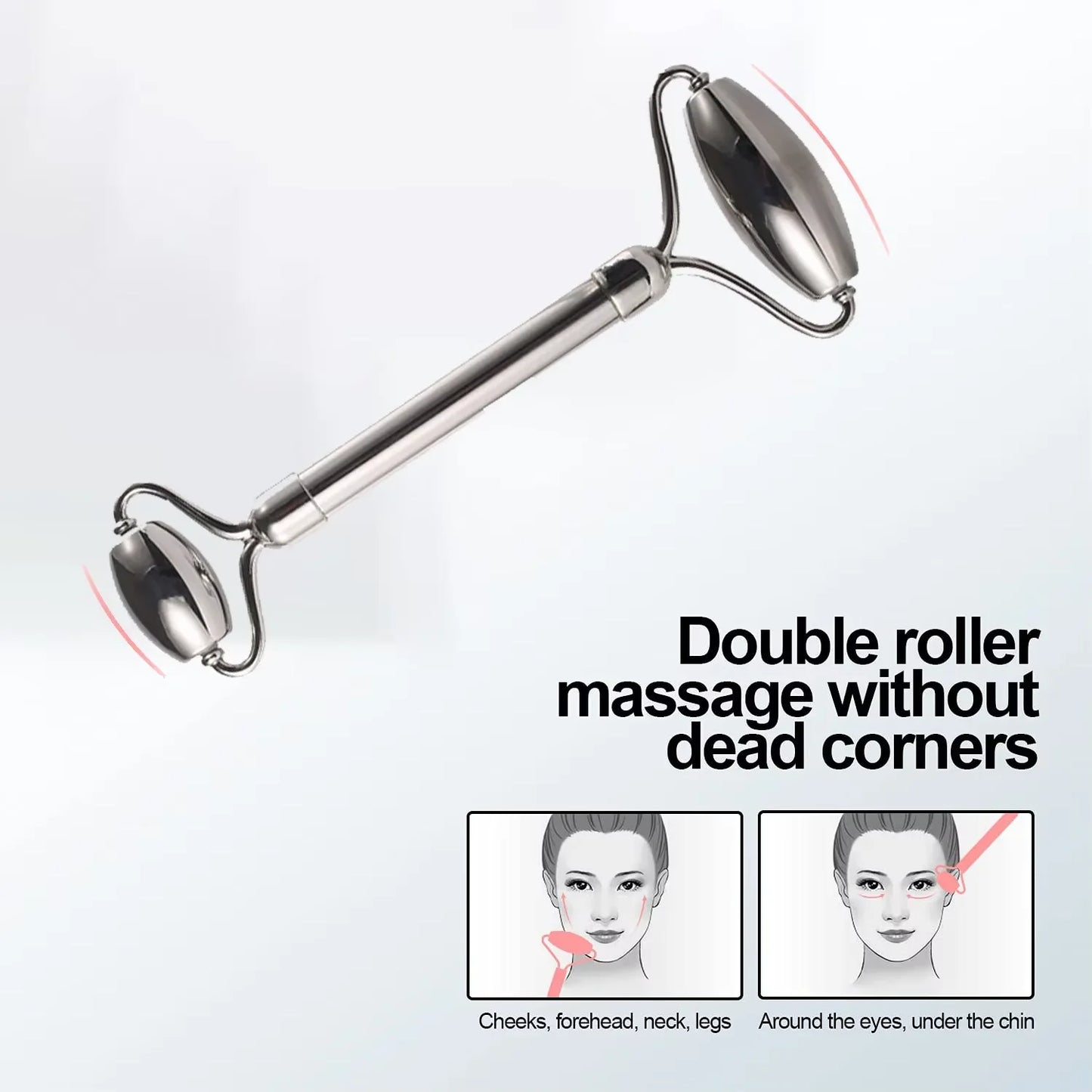 Ice Face Roller Facial Tool for Skin Cooling & Massage