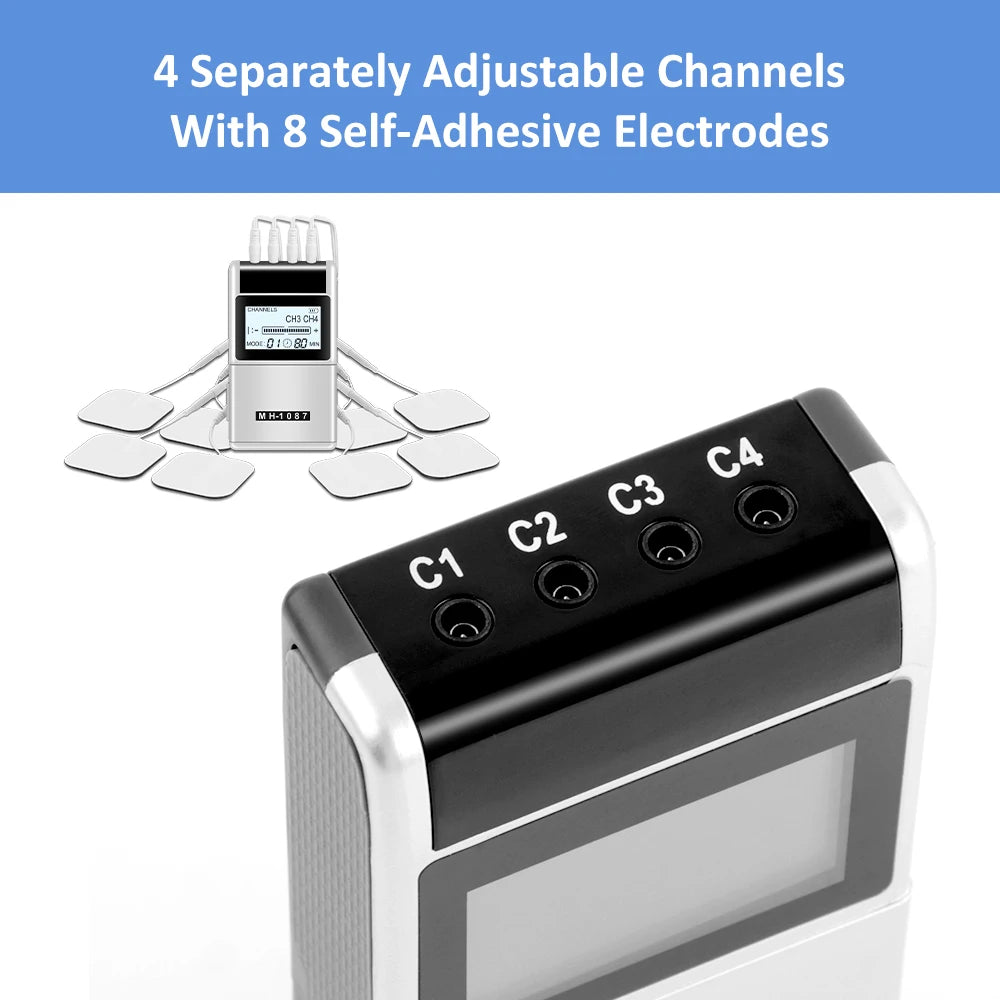 TENS Electric Pulse Massager 15 Modes 20 Levels