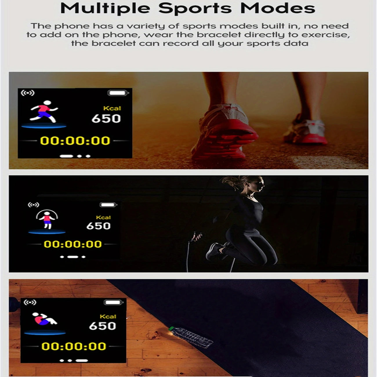 Smart Fitness Watch with Bluetooth Call & Health Tracking