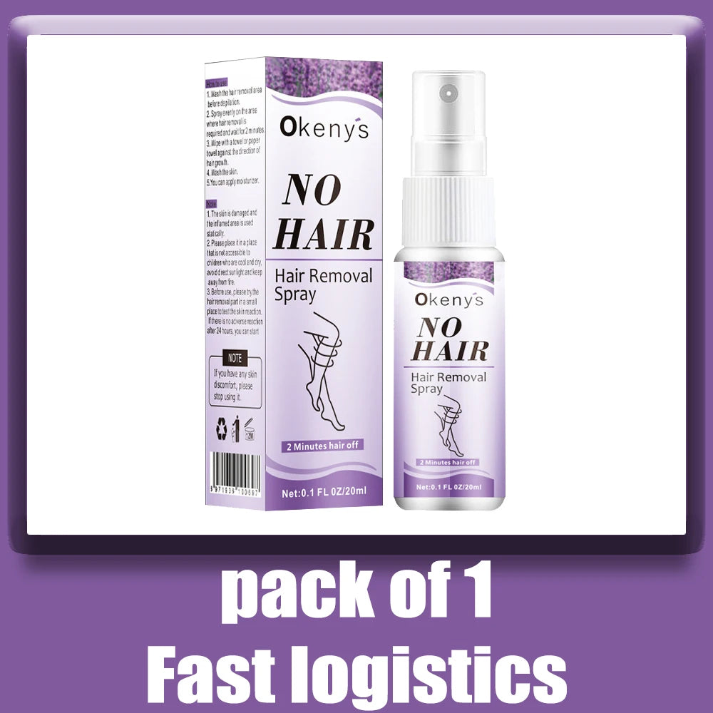 Cosmetic Hair Care Spray for Smooth Skin Routine