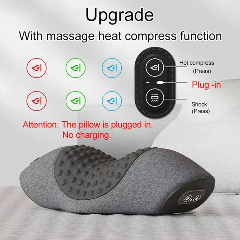 Electric Cervical Neck Support Pillow