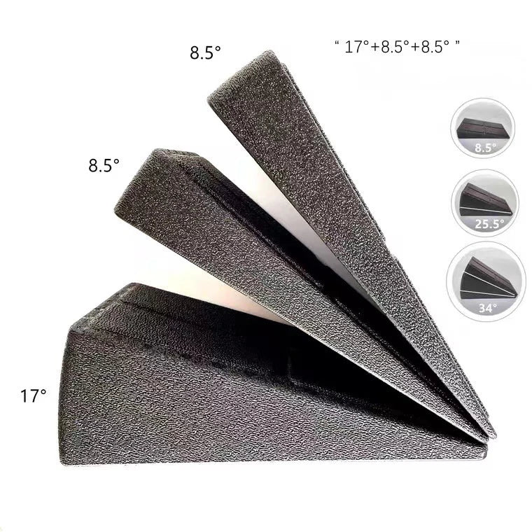 3-Piece Adjustable Yoga Wedge Stretch Blocks