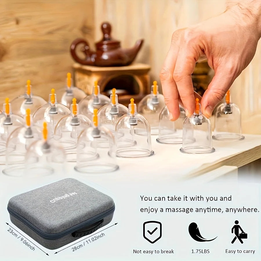 Vacuum Cup Set with Hand Pump