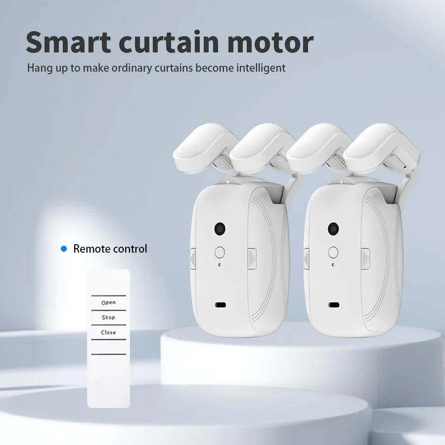 Automatic Smart Curtain Opener Motor with Remote Control