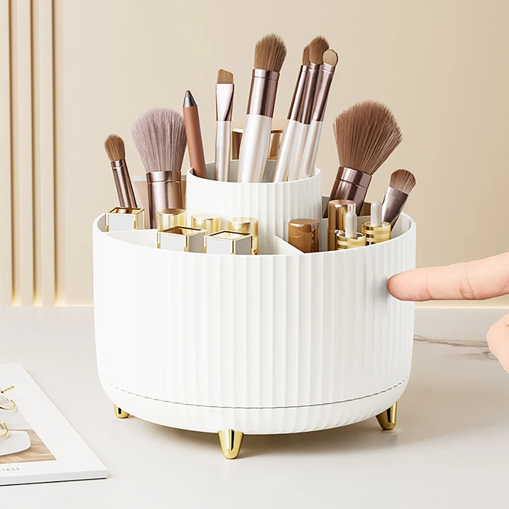 360° Rotating Makeup Organiser Large Capacity Box