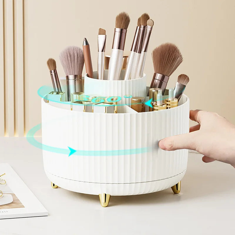 360° Rotating Makeup Organiser Large Capacity Box