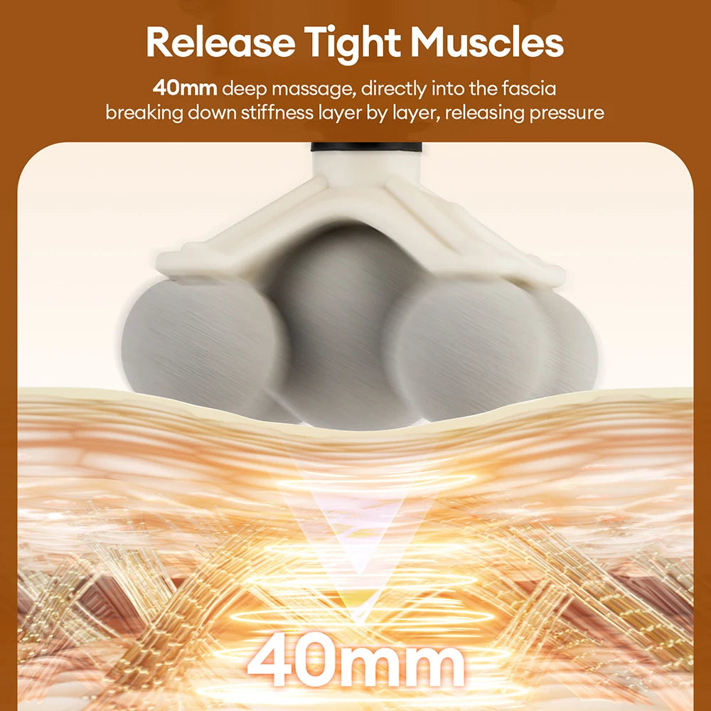 11-in-1 Electric Massage Gun 99 Speed Device