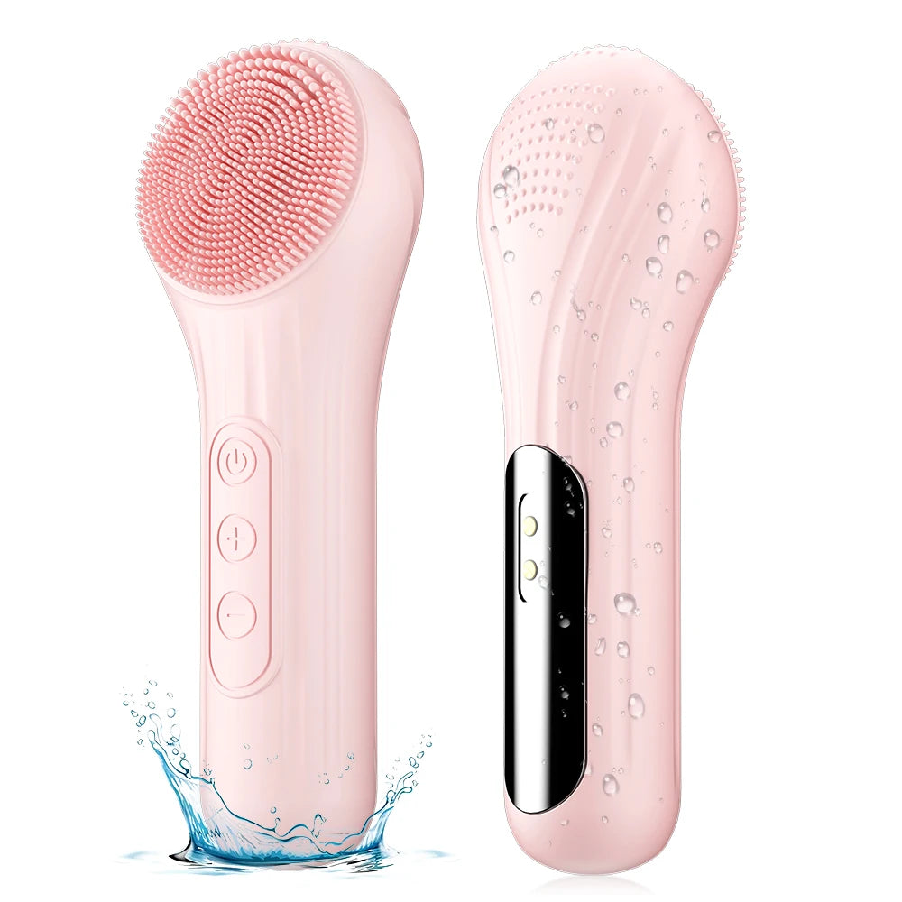 Sonic Waterproof Facial Cleansing Brush Rechargeable