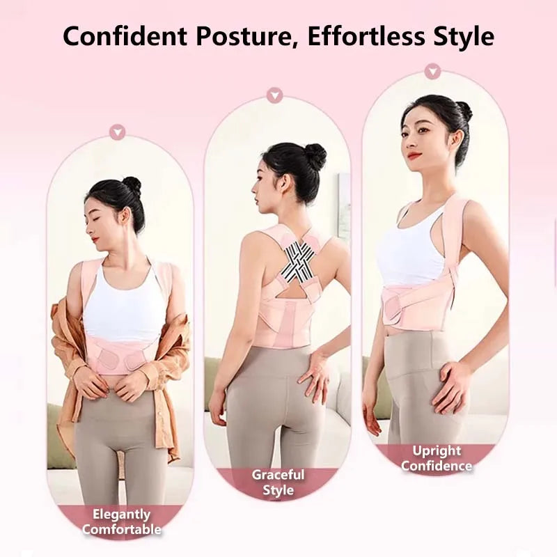 Adjustable Posture Support Belt Back Waist Support