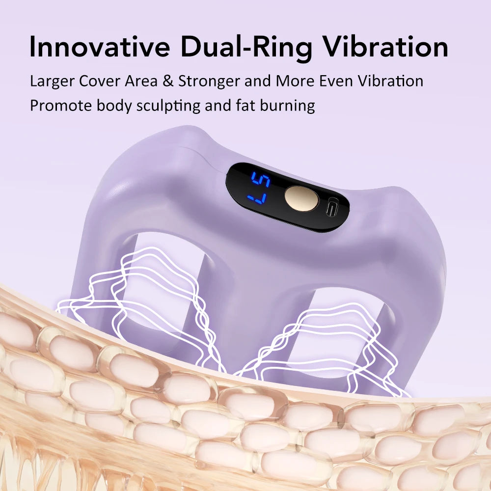 Electric Full Body Vibration Fascia Ring Massager