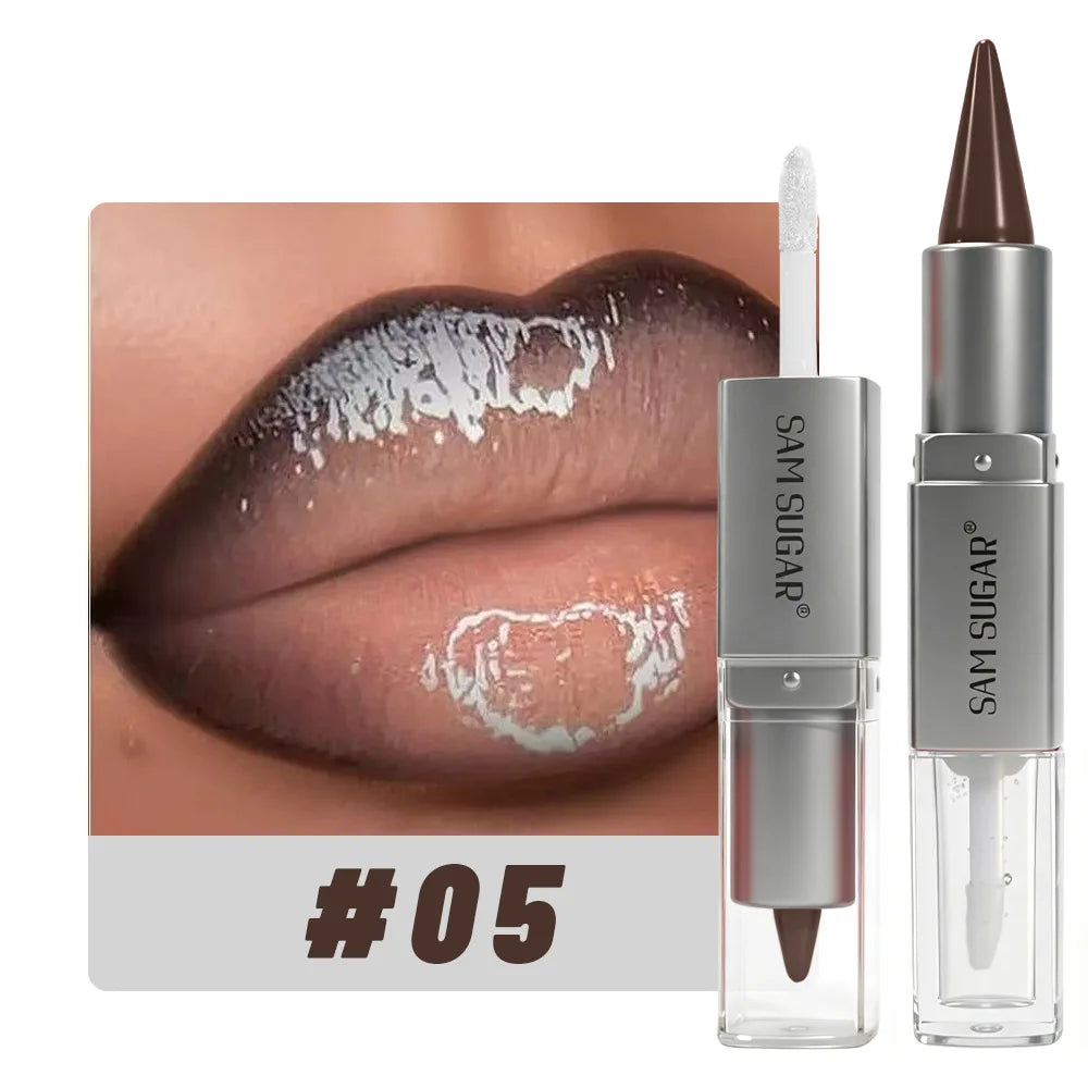 2-in-1 Lip Liner & Lip Gloss Duo