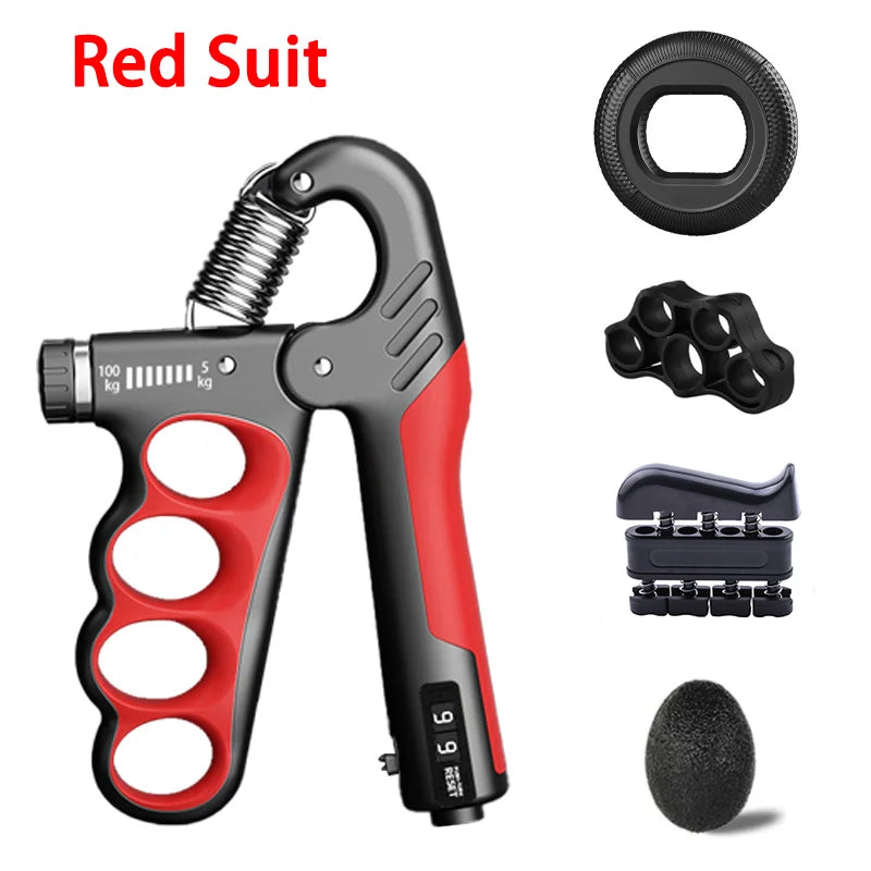 Adjustable Grip Strength Trainer 5–150kg Hand Exerciser