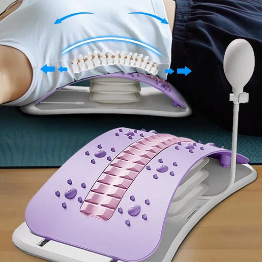 Adjustable Airbag Back & Neck Support Cushion