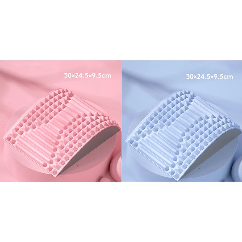 Adjustable Back Stretcher & Neck Support Pillow