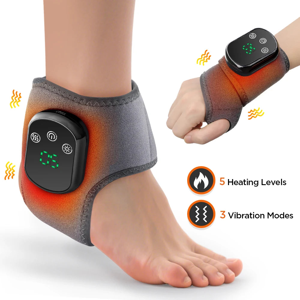 Electric Heated Wrist & Ankle Massager Rechargeable