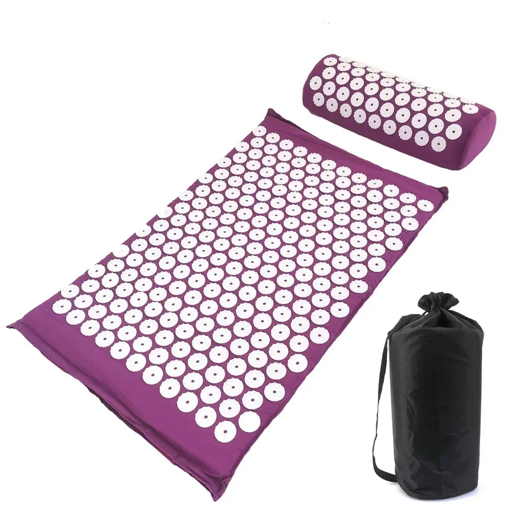 Acupressure Mat & Pillow Set for Relaxation & Recovery