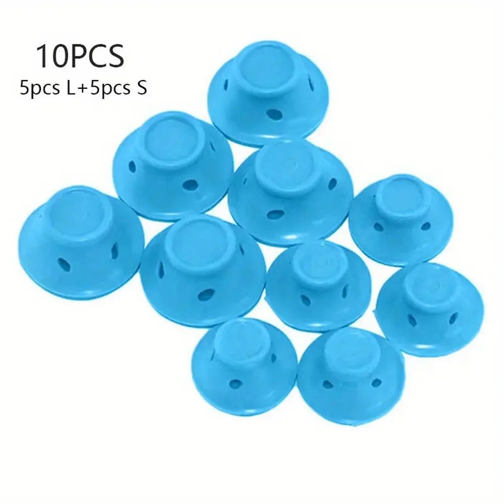 Heatless Silicone Hair Curlers Set – Easy No-Heat Styling Tools