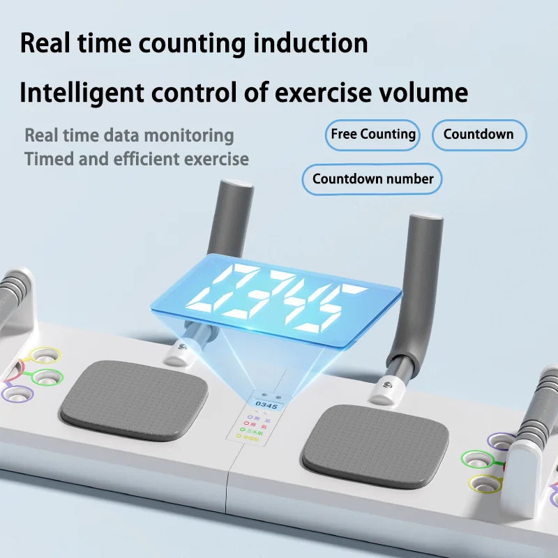 Push Up Stand Flat Support Trainer for Chest & Core