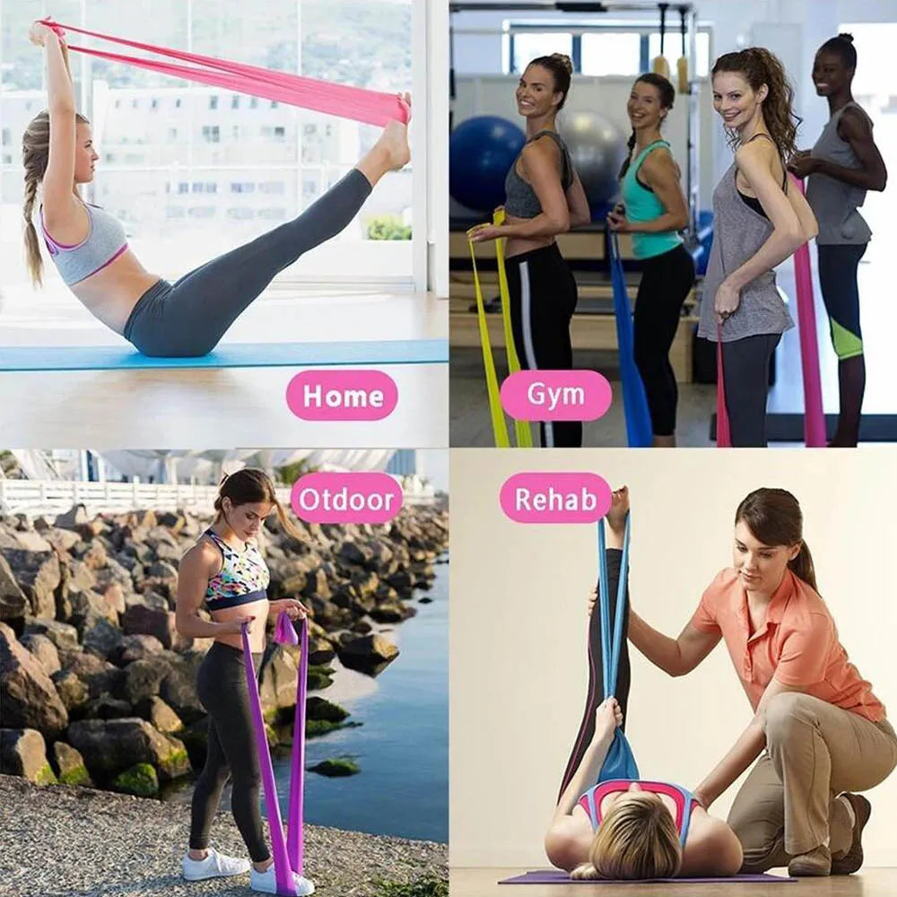 Resistance Bands Fitness Training Home Exercise Equipment