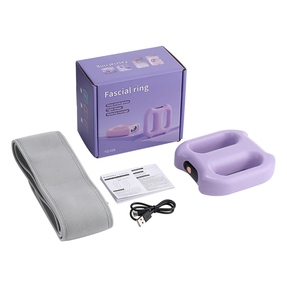 Electric Full Body Vibration Fascia Ring Massager
