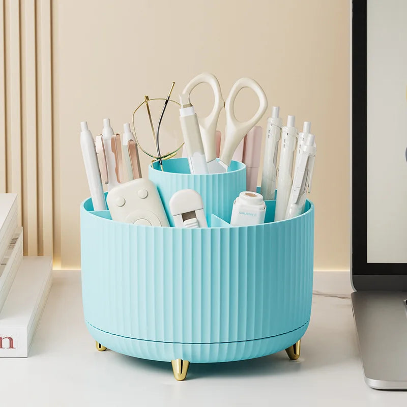360° Rotating Makeup Organiser Large Capacity Box