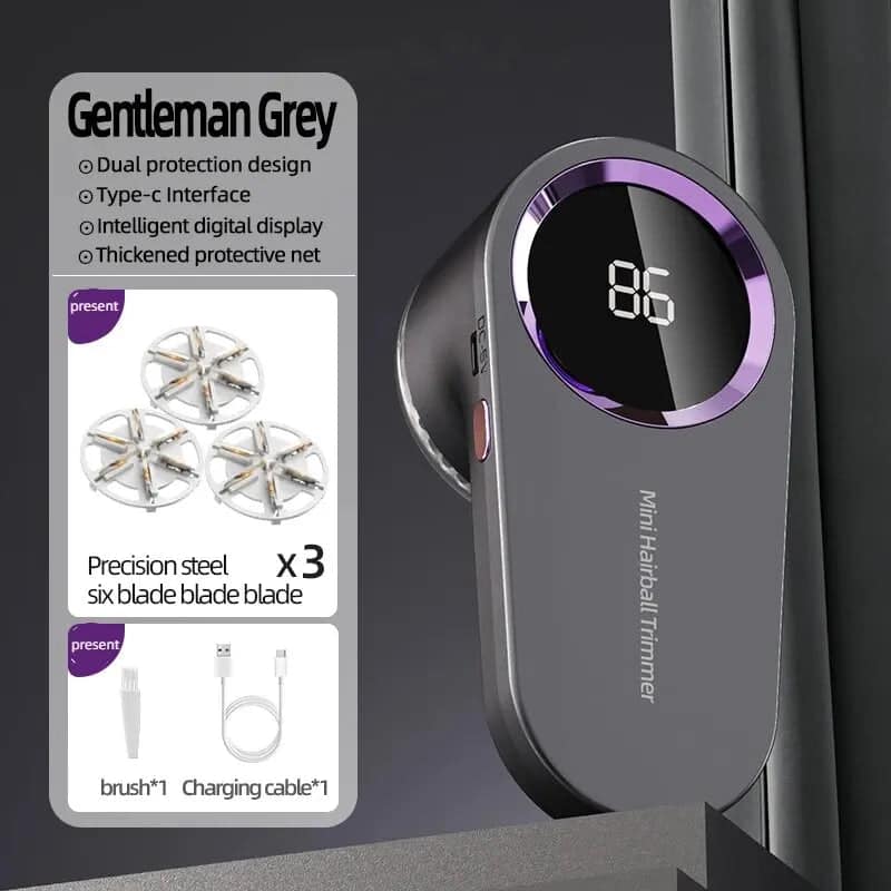 Electric Lint Remover – USB Fabric Shaver for Clothes & Upholstery  Shop Online at TagsLinks UK 