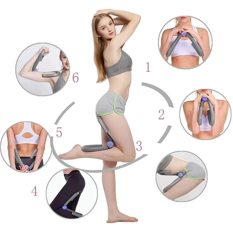 Fitness Inner Thigh Leg Clamp Trainer for Home Workouts