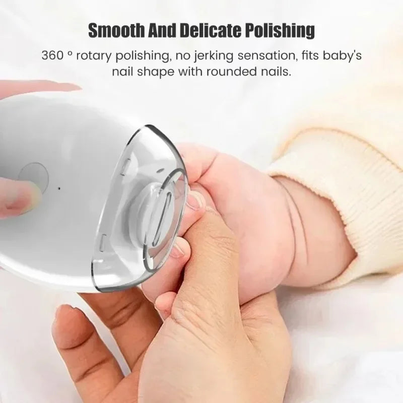2-in-1 Electric Nail Clipper with LED Light