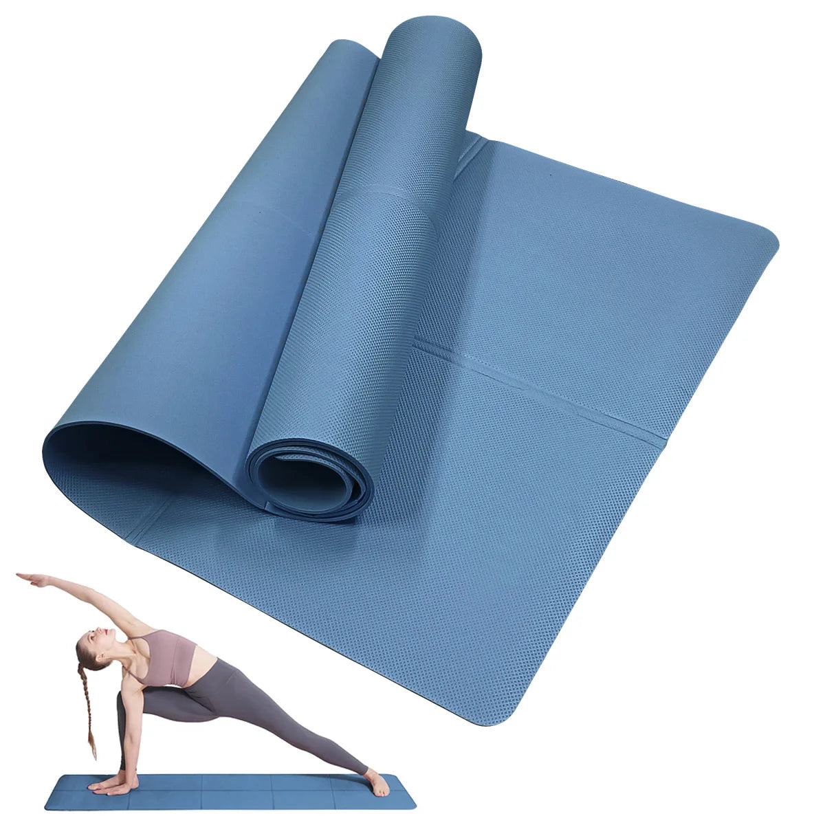 EVA Yoga Mat 4mm Fitness Pilates Exercise Gym Mat