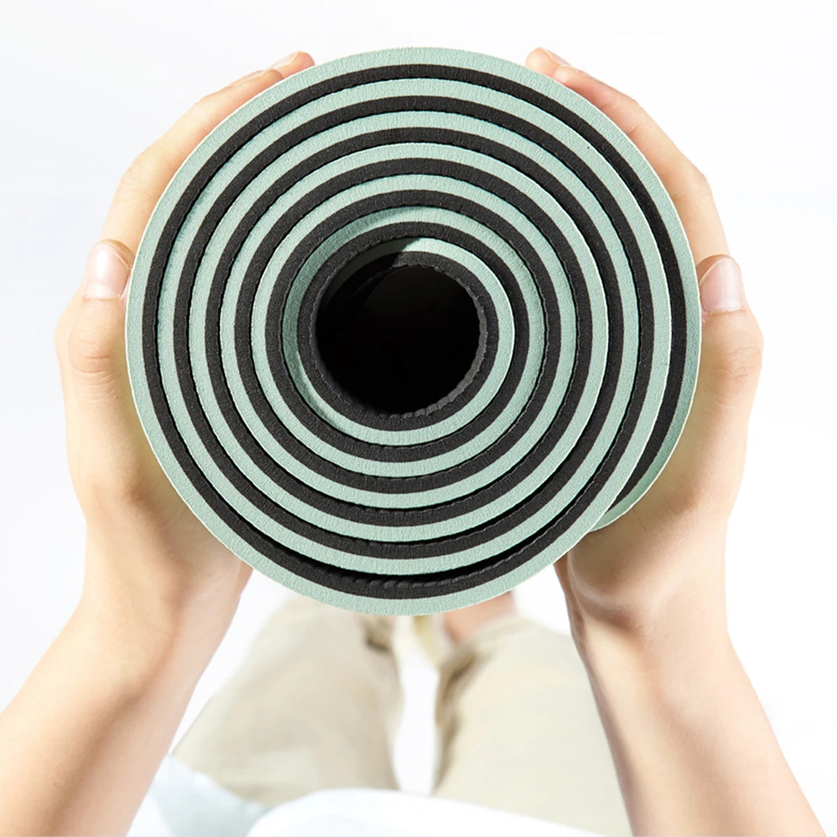 Eco-Friendly Anti-Slip Yoga Mat for Home Fitness & Pilates