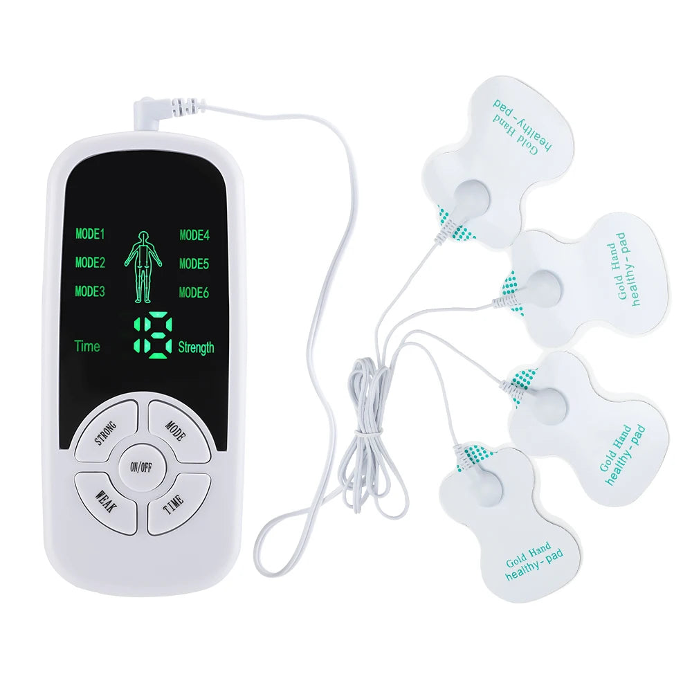 EMS Muscle Stimulator – 6 Modes Pulse Massager