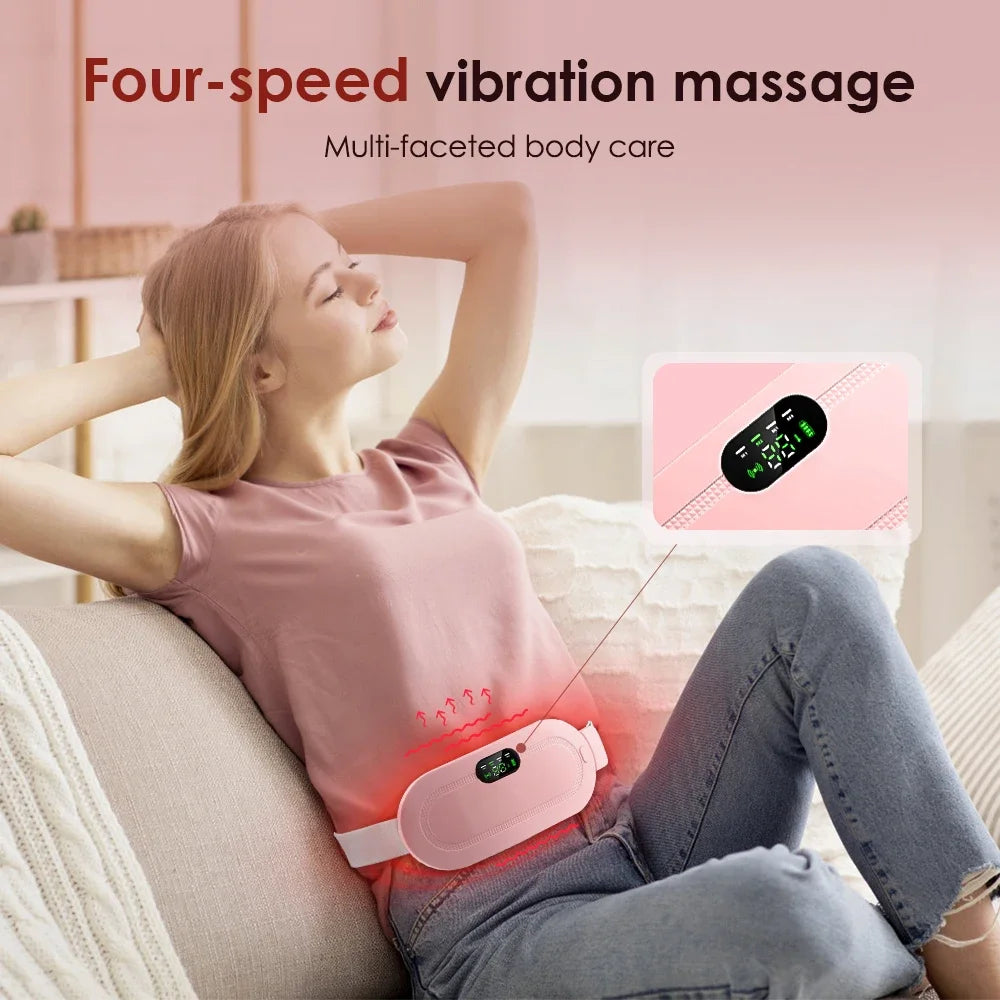 Electric Heating & Vibration Waist Belt