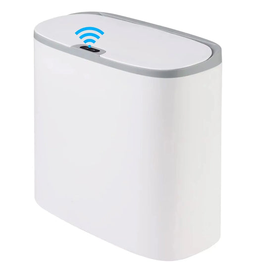 Automatic Touchless Bathroom Trash Can with Motion Sensor
