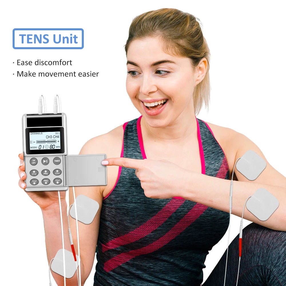TENS Electric Pulse Massager 15 Modes 20 Levels