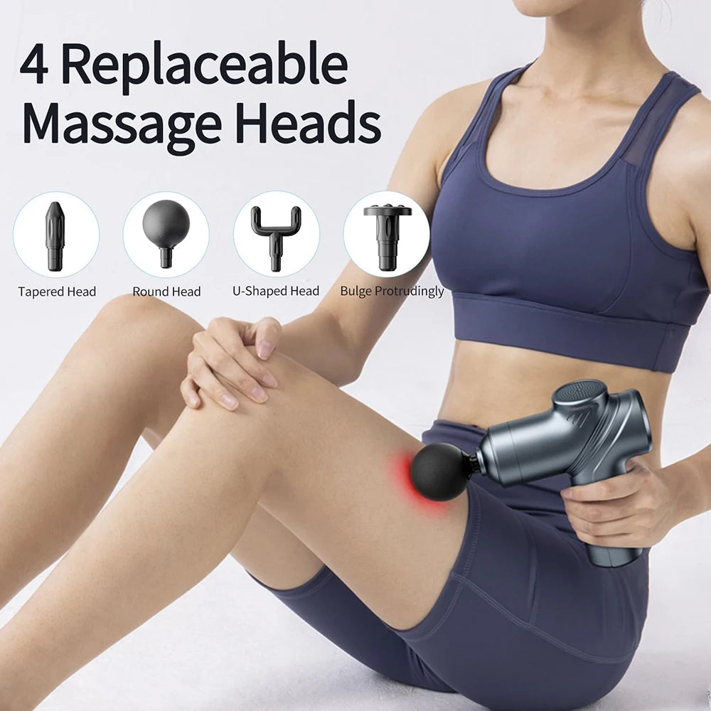 Mini Deep Tissue Massage Gun for Muscle Relaxation & Recovery