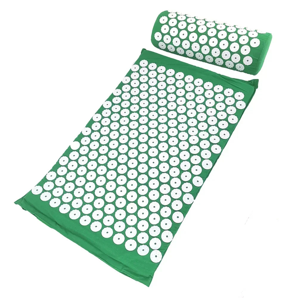 Acupressure Mat & Pillow Set for Relaxation & Recovery