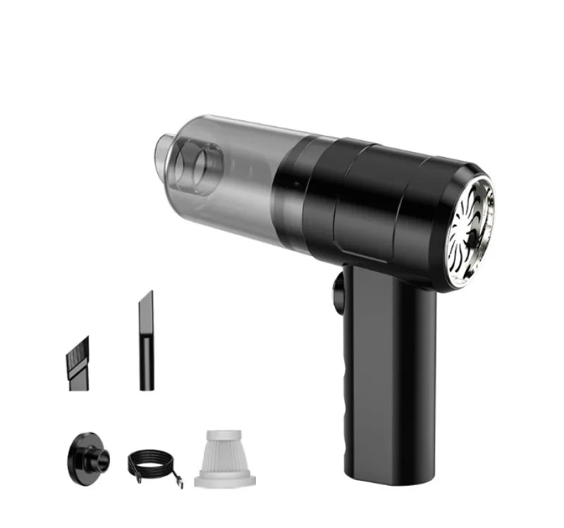 Cordless Handheld Vacuum Cleaner – USB 4-in-1 Compact Cleaner