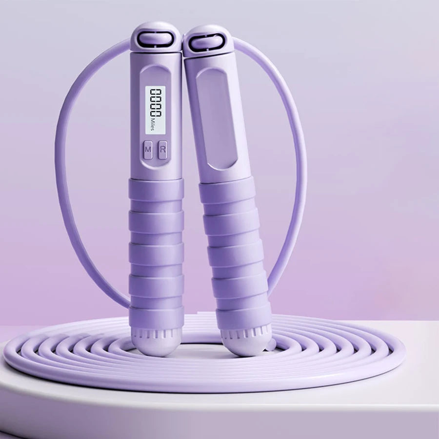 Electronic Counting Jump Rope Fitness Skipping Rope