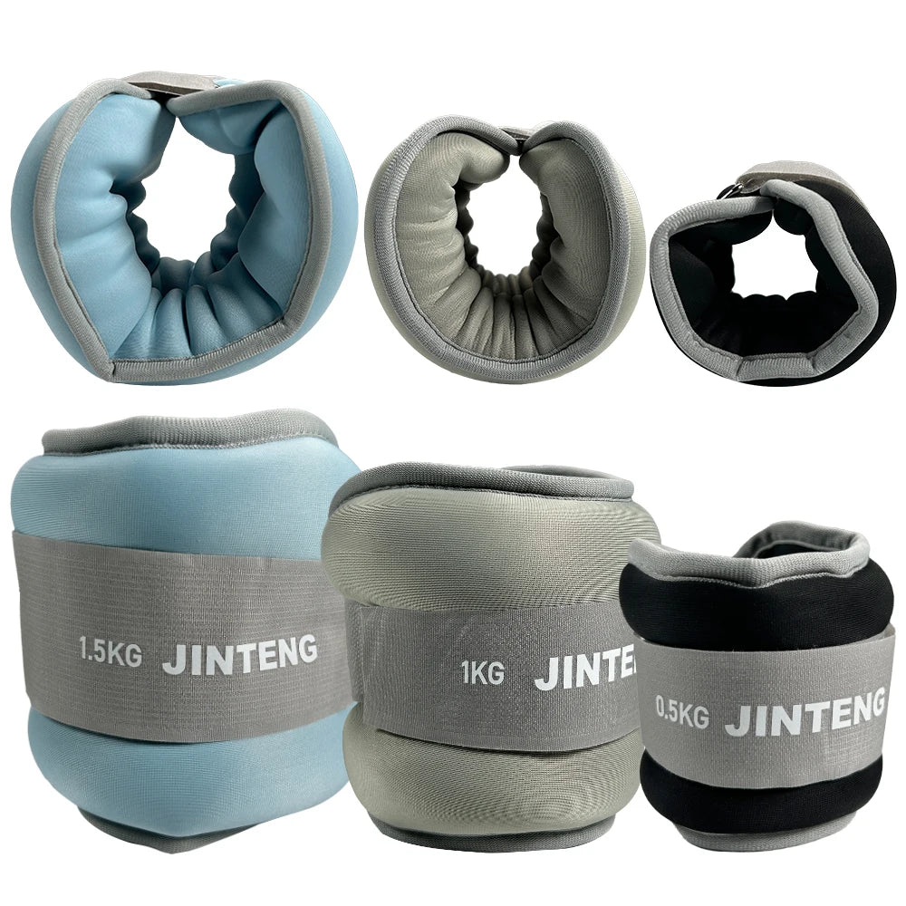 Adjustable Ankle & Wrist Weights for Fitness Training