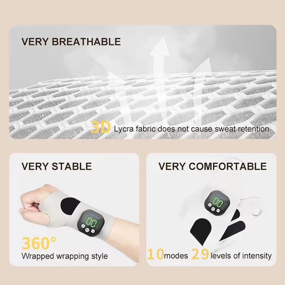 EMS Electric Hand & Wrist Massager Rechargeable