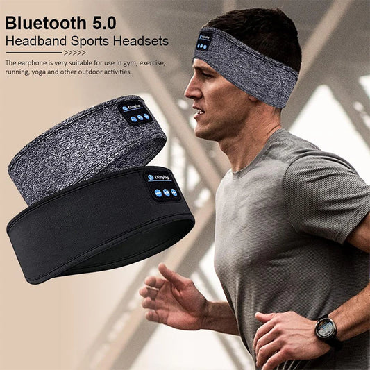 Bluetooth Sleep Mask Headband with Wireless Headphones