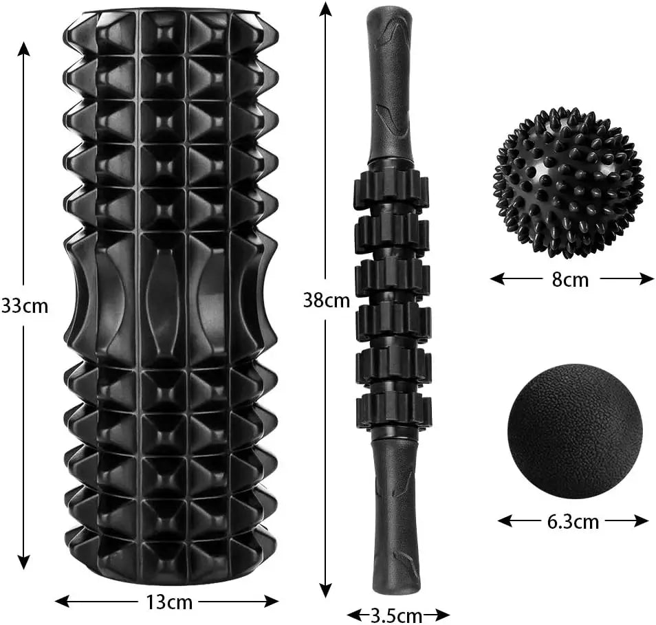 5-in-1 Foam Roller Massage Set for Fitness & Recovery