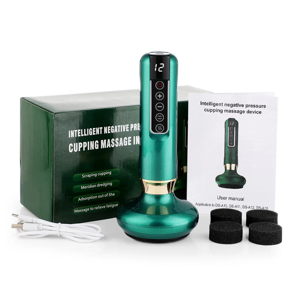Smart Vacuum Cupping Massager | Heated Recovery Device