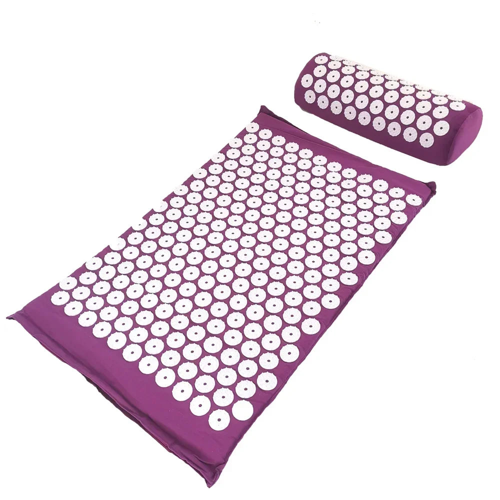 Acupressure Mat & Pillow Set for Relaxation & Recovery