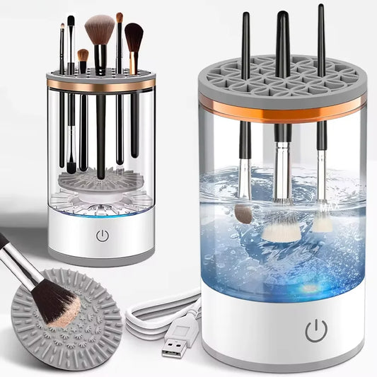 Electric Makeup Brush Cleaner & Dryer Stand