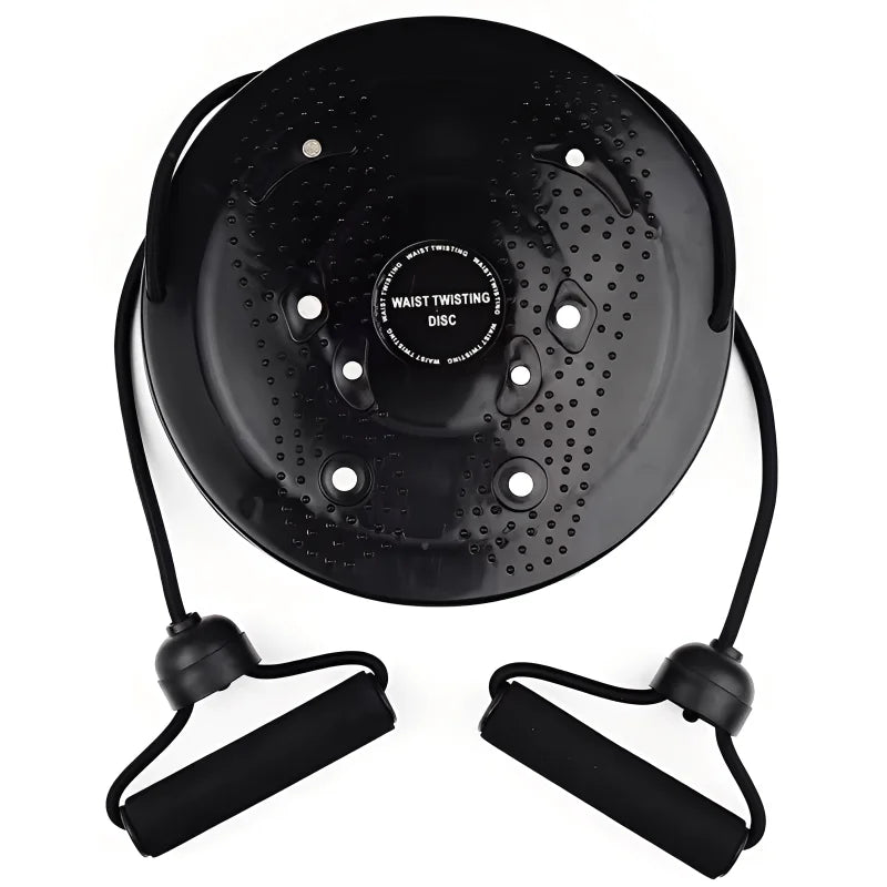 Waist Twisting Balance Disc with Resistance Rope